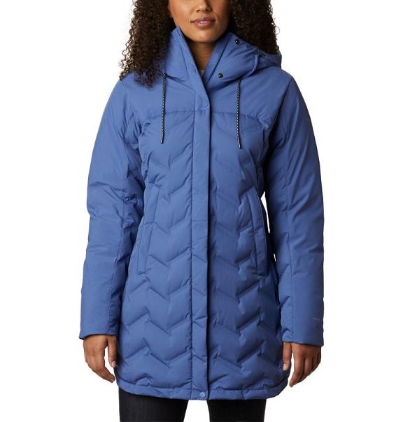 Columbia Mountain Croo Down Jacket Blue For Women's NZ86457 New Zealand